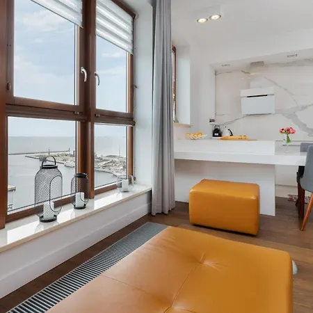 Sea Towers 15Th Floor Apartment With Sea View By Renters Prestige Gdynia Zewnętrze zdjęcie