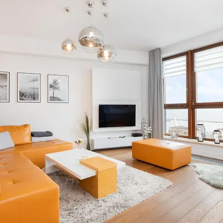 Sea Towers 15Th Floor Apartment With Sea View By Renters Prestige Gdynia Zewnętrze zdjęcie